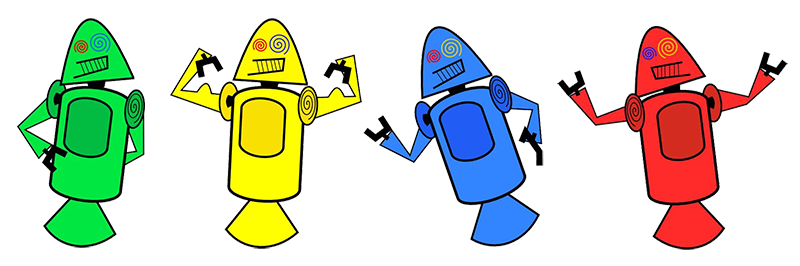  primeiro mascote,dandroids